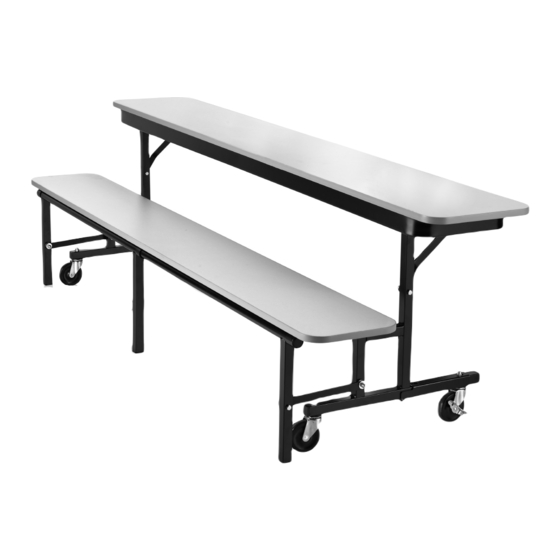 KI Uniframe Convertible Bench Assembly Instructions Manual