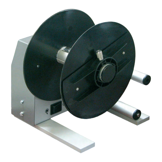 User Manuals: Cab Technology ER1 External Rewinder