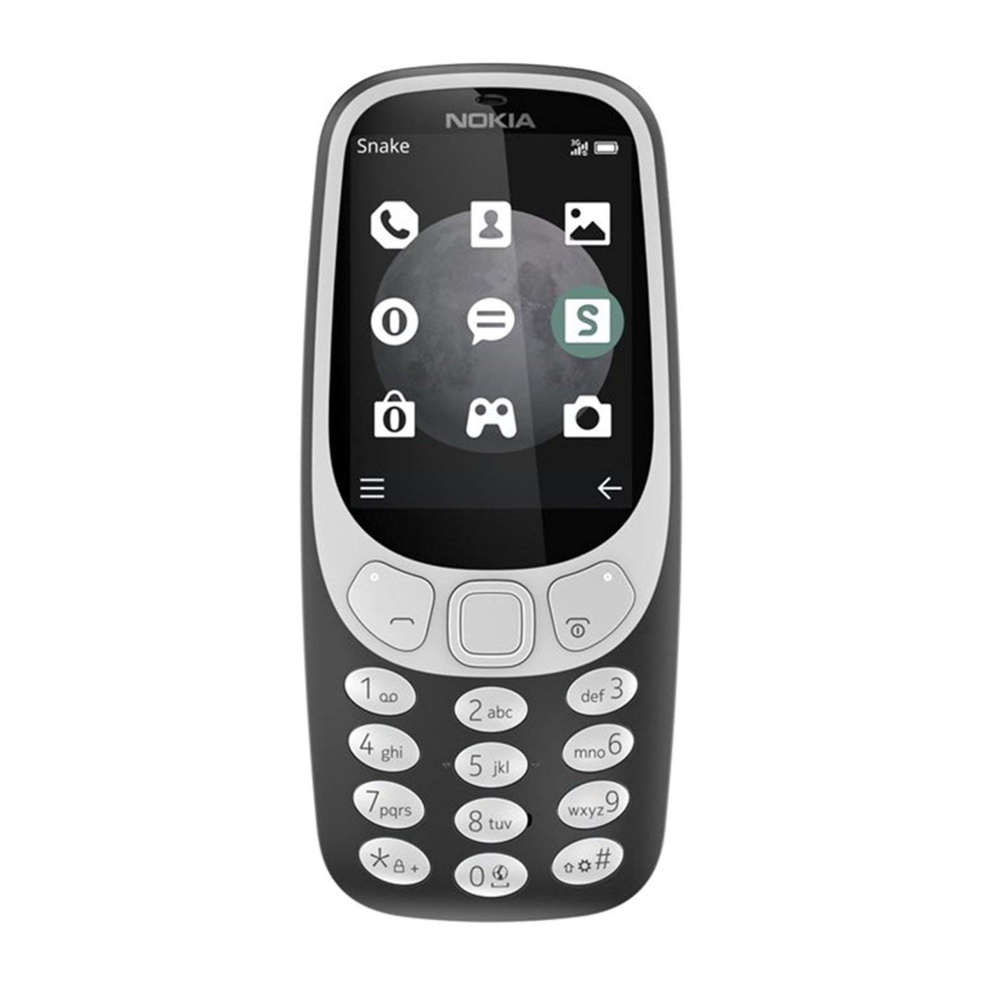 Nokia 3310 3G Manuals