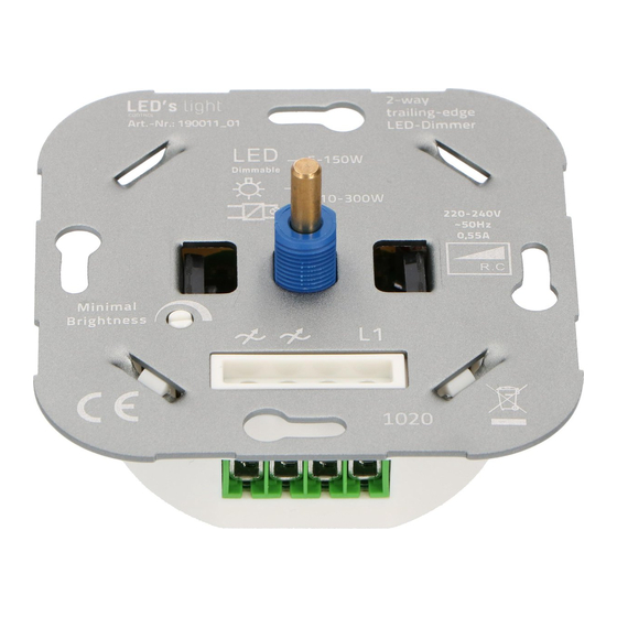 LED's light 190011 Quick Start Manual