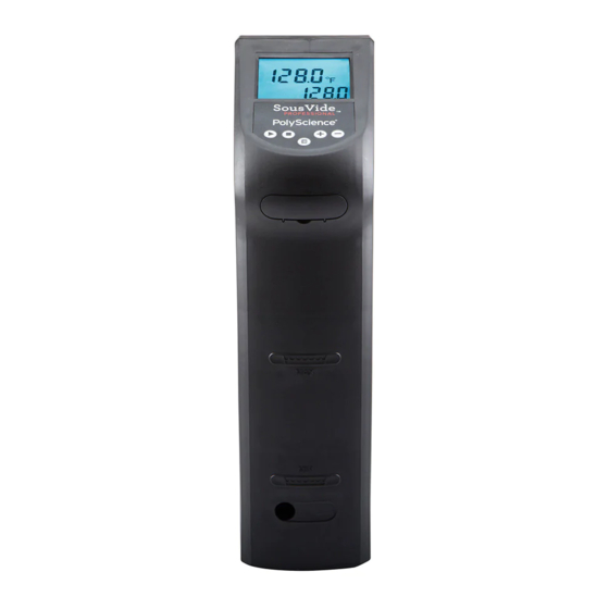 PolyScience SousVide Professional Creative Series User Manual