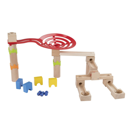 PLAYTIVE JUNIOR CALDERA MARBLE RUN Instructions For Use Manual