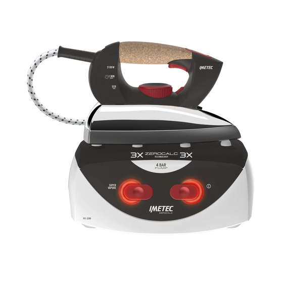 Imetec Zerocalc PS1 2200 Instructions For Use Manual