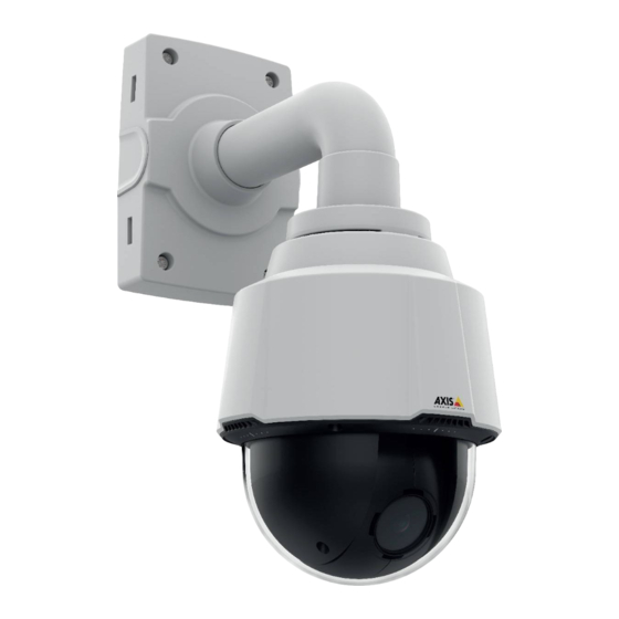 Axis P5624-E User Manual