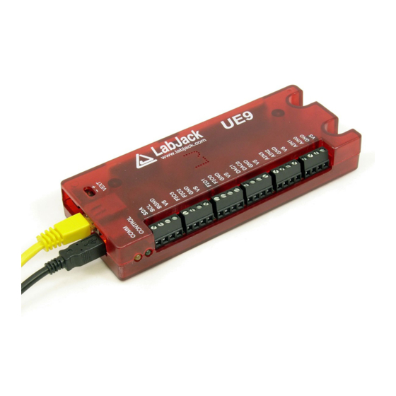 LabJack UE9 User Manual