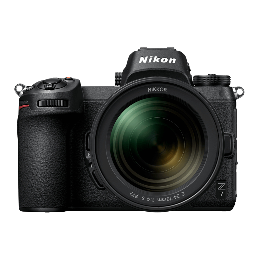 Nikon Z 7 Reference Manual