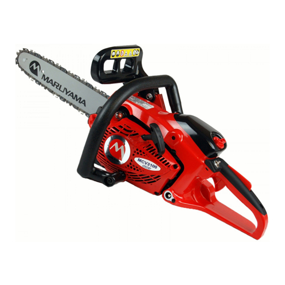 Maruyama MCV31R Owner's/Operator's Manual