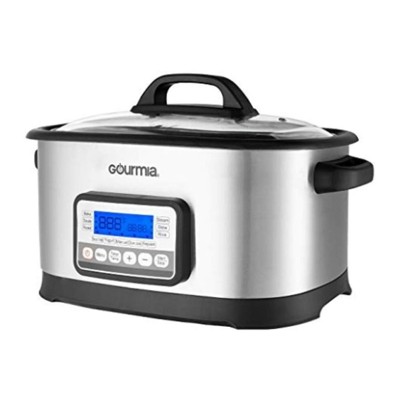 Gourmia GMC650 Recipes