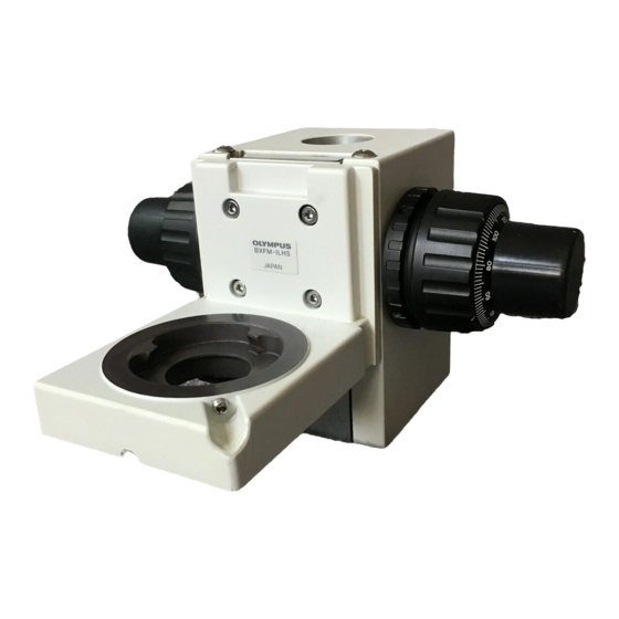 Olympus BXFM Series Microscope Solution Manuals