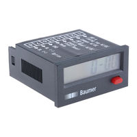 Baumer ISI34 Operating Instructions Manual