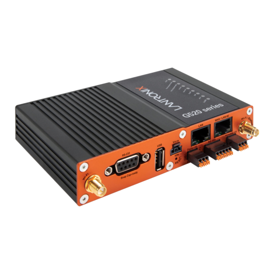 Lantronix G520 LTE Quick Start Manual