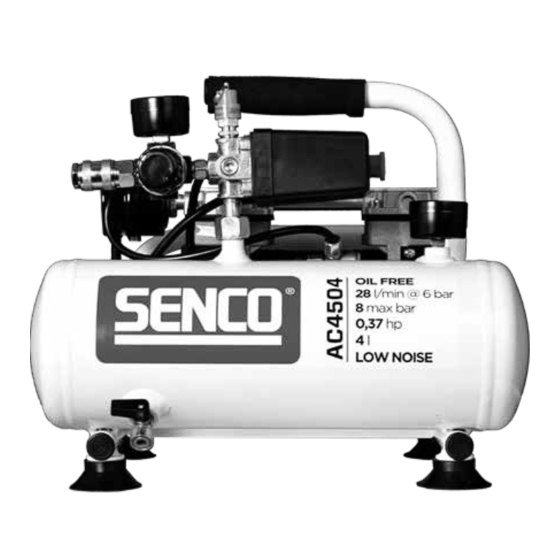 Senco ISANTA AC10304 Operating Instructions Manual