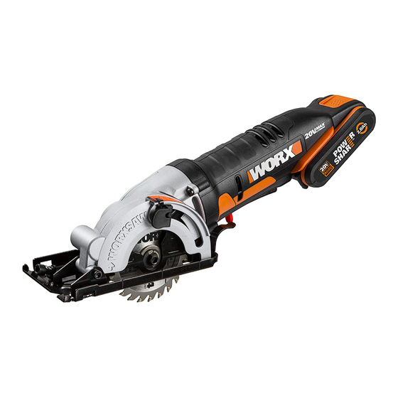 Worx WORXSAW WX527.1 Original Instructions Manual