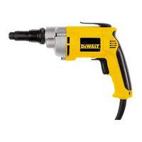 DeWalt DW274k Original Instructions Manual