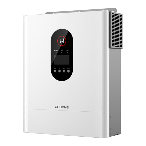 Goodwe EO 3.5-6kW Quick Manual