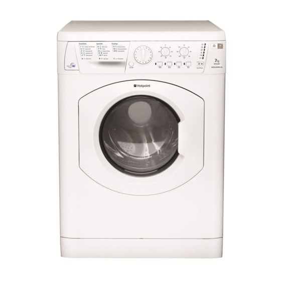 Hotpoint WDL 520 P Instructions For Use Manual