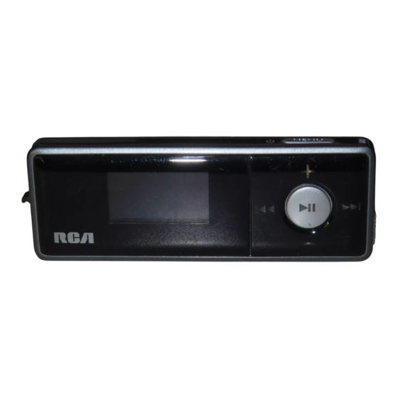 RCA TH161 Series Quick Start Manual