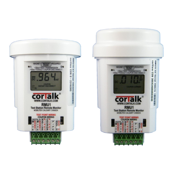 Cortalk RMU1 Installation And Configuration Manual