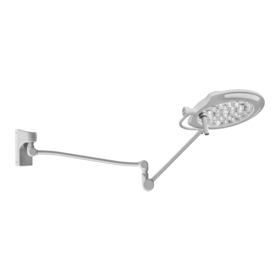 Amico Mira LED Exam Light Operating And Maintenance Instructions Manual