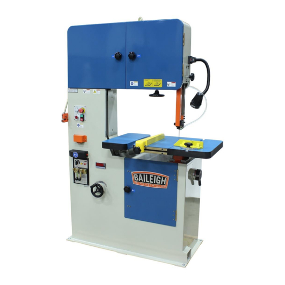 Baileigh BSV-24VS Operator's Manual