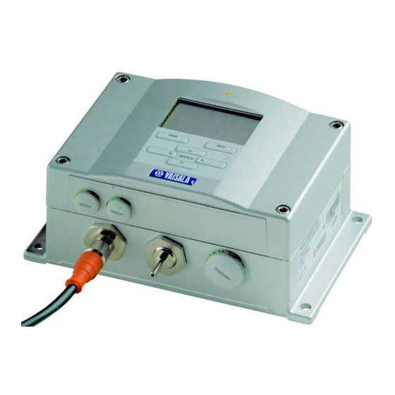Vaisala BAROCAP PTB330 User Manual
