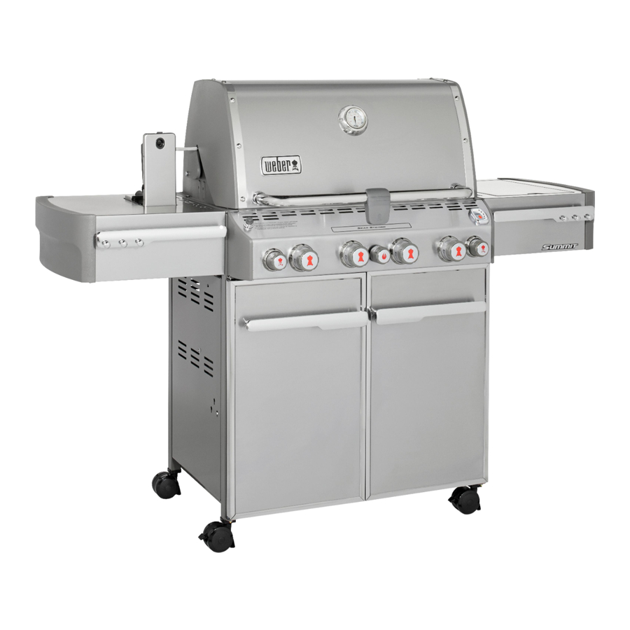 Weber Summit S-470 Assembly Instructions