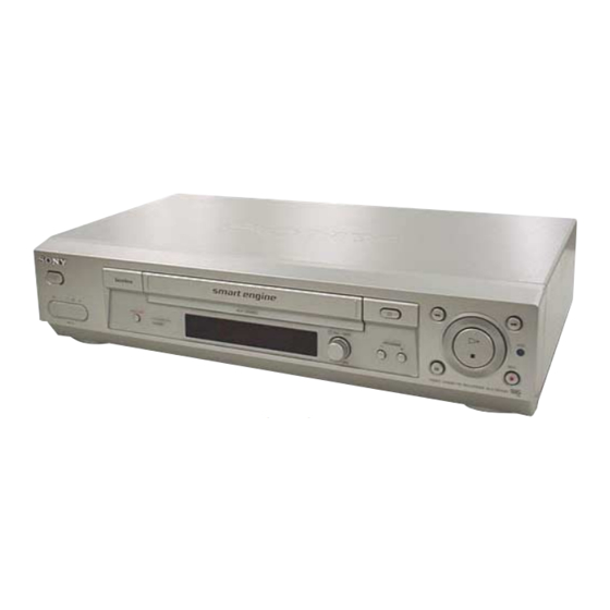Sony SLV-SX730 Service Manual