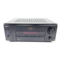 Sony STR-V555ES - Fm Stereo/fm-am Receiver Service Manual