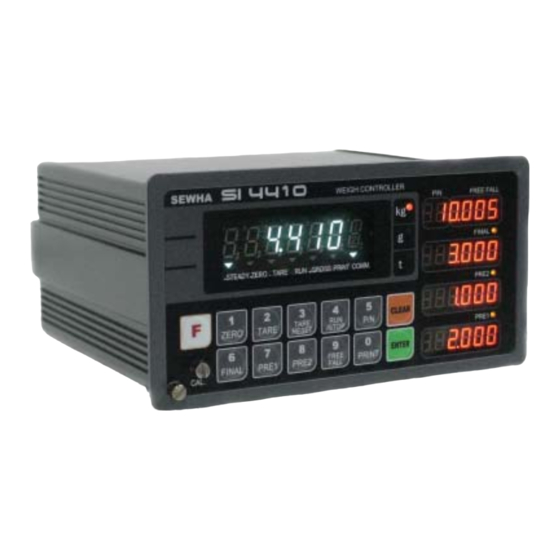 Sewha SI 4410 Operation Manual