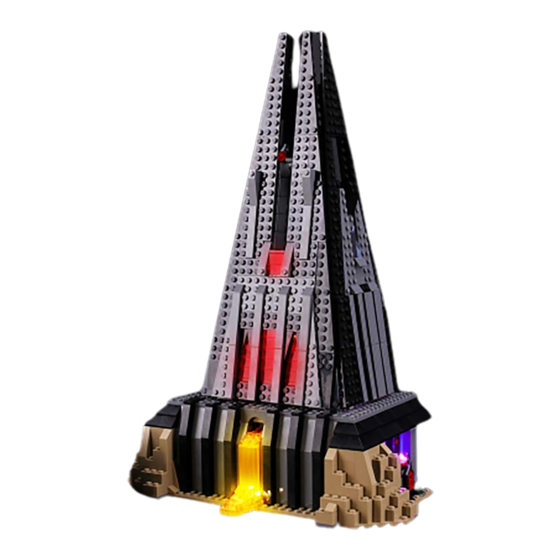 LIGHT MY BRICKS LEGO Star Wars Darth Vader Castle 75251 Lighting Kit Manual