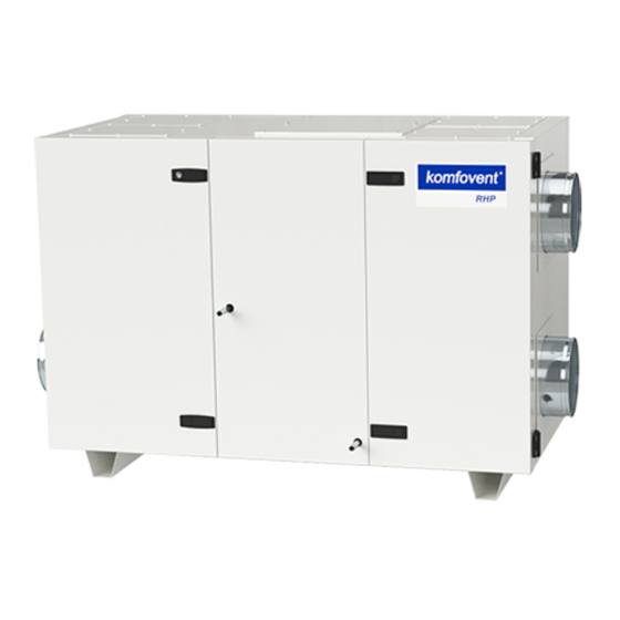 Komfovent RHP Series Installation Manual
