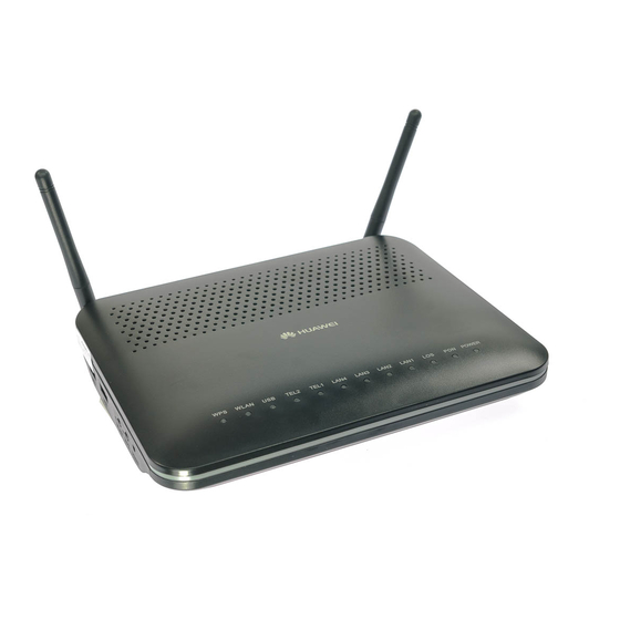Huawei EchoLife HG8145 Series Quick Start Manual