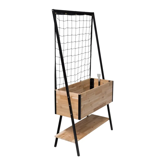 Gardener's Self-Watering Apex Trellis Planter Quick Manual