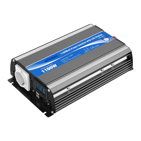 Giandel PM-1100HB User Manual