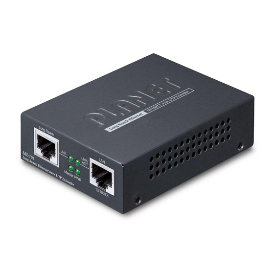 Planet LRE-101 User Manual