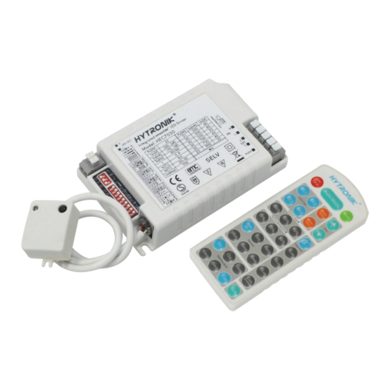 Hytronik SensorDIM HEC7030 Manual