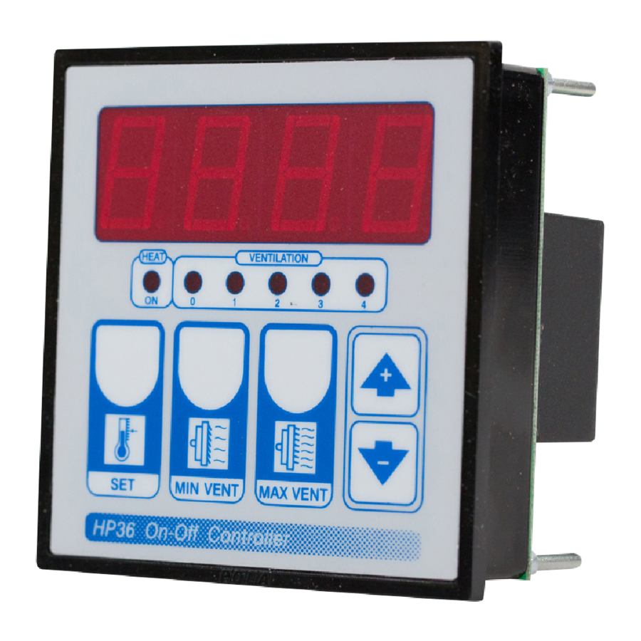 POLA HP36 - On-off Ventilation Controller Instructions