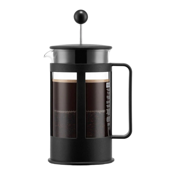 Bodum KENYA Manual