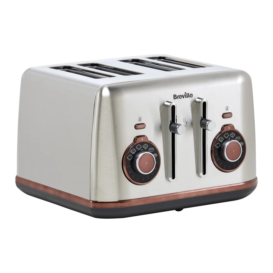 Breville Selecta VTT953 - Bread Select 4 Slice Toaster Manual