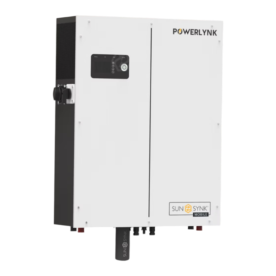 SunSynk Powerlynk XL User Manual