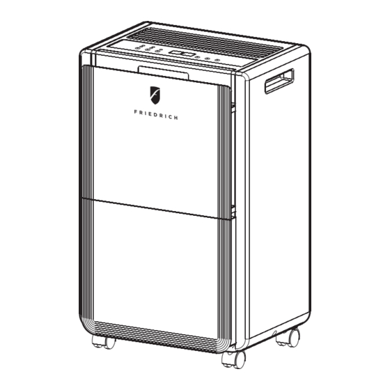 Friedrich D25D Installation And Operation Manual