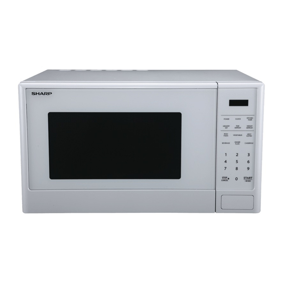 Sharp R-330E Operation Manual And Cooking Manual