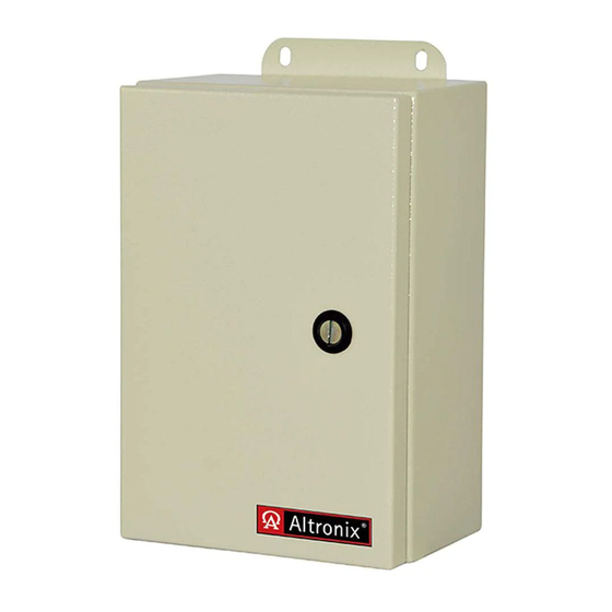 Altronix LPS3WP12 Installation Manual
