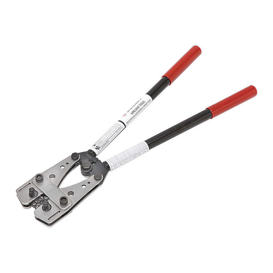 Burndy MRC840 Quick Start Manual