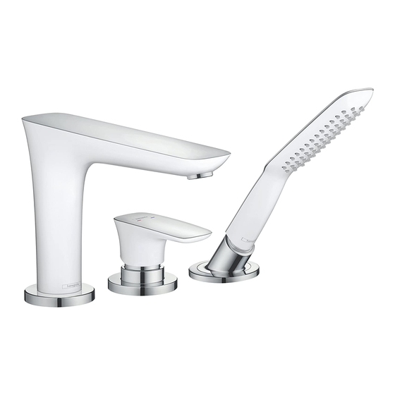 Hans Grohe PuraVida 15432000 Instructions For Use/Assembly Instructions