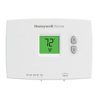 resideo Honeywell Home PRO TH1110E1 Installation Manual