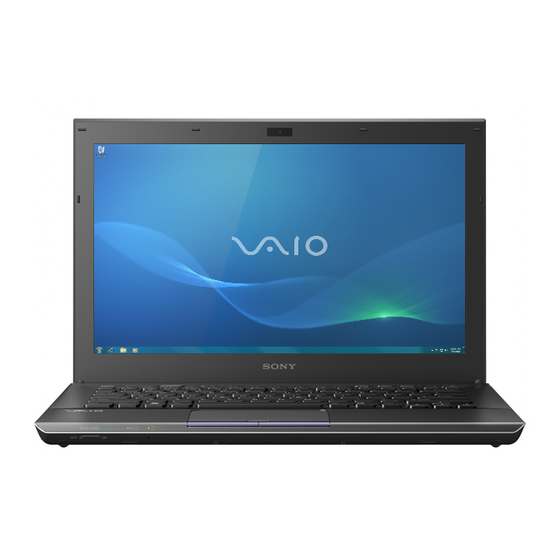 Sony VPCSA2S9R/BI User Manual