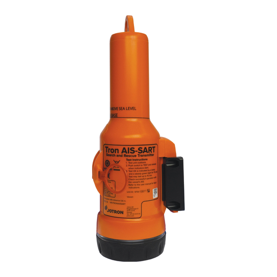 jotron Tron AIS-SART User Manual