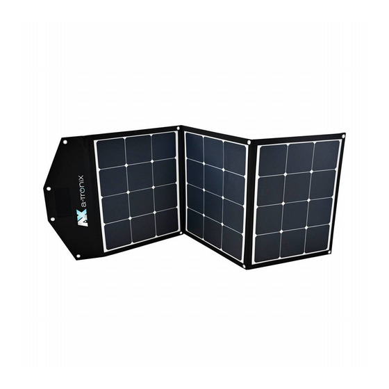 a-TroniX PPS Solar bag User Manuel