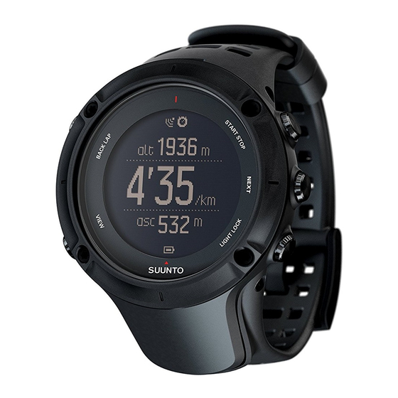 Suunto AMBIT3 PEAK 2.4 User Manual